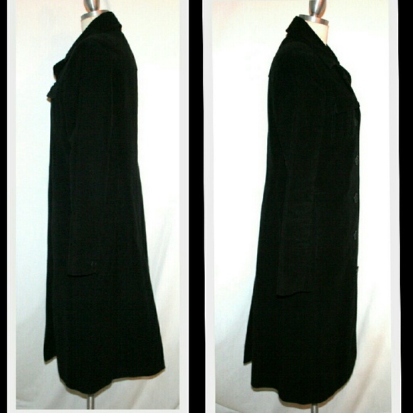 Club Monaco Black Velvet Jacket Medium - Picture 2 of 4